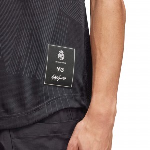 Y-3Real Madrid120周年記念シャツ ブラック Sレアル・マドリード Y-3
